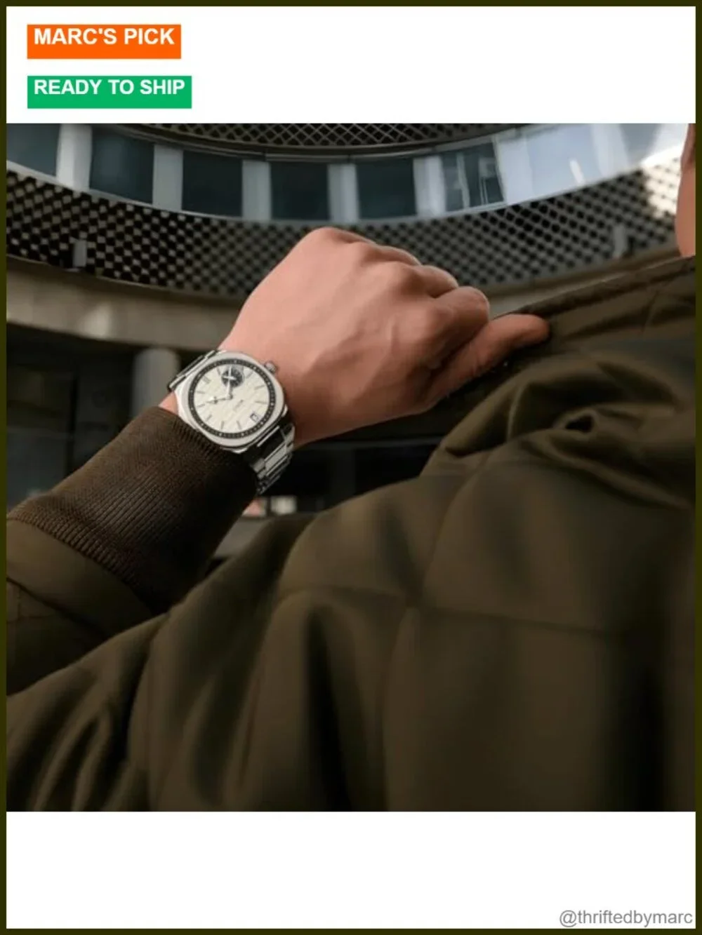 Men's Business Dress Analog Stainless Steel Watch Date Luxury Casual Wrist Watch